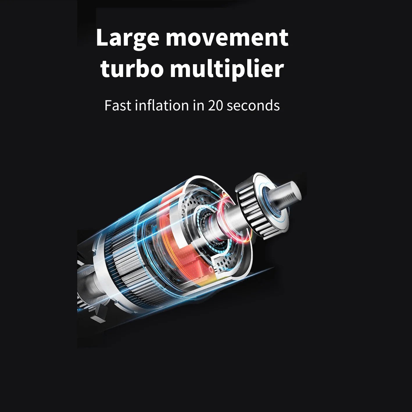 Tragbare Luftpumpe